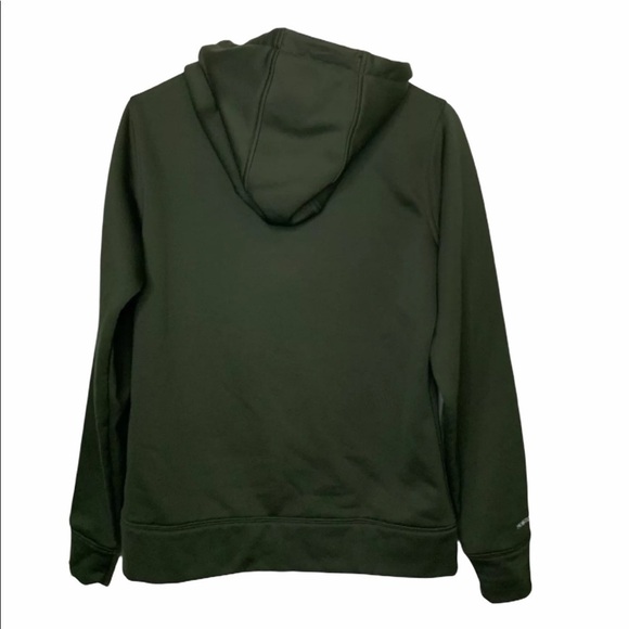 Under Armour Womens Hooded Sweatshirt Small Green - Picture 6 of 6